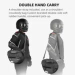 Rhinowalk MTR5001 15L Scooter Front Bag Large Capacity Curved Beam Motorcycle Rear Seat Bag - Image 7