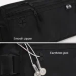 Sports Running Waist Pack Outdoor Fitness Large Capacity RFID Blocking Wallet Waterproof Phone Waist Bag - Image 8
