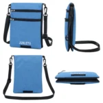 JUNLETU Crossbody Bag Waterproof Cell Phone Bag Travel Documents Passport Card Neck Pouch - Image 3