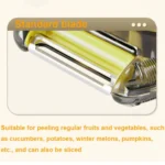 3-In-1 Multifunctional Rotary Peeler Household Kitchen Tools Scraper Fruit Grater - Image 4