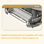 3-In-1 Multifunctional Rotary Peeler Household Kitchen Tools Scraper Fruit Grater - Image 5