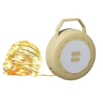 TUBUZHE 2 In 1 LED Portable String Lamp Camping Atmosphere Light USB Rechargeable Outdoor Tent Night Light