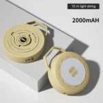 TUBUZHE 2 In 1 LED Portable String Lamp Camping Atmosphere Light USB Rechargeable Outdoor Tent Night Light - Image 6