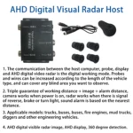 360-degree Detection Reversing Visual AHD Digital Radar - Image 6