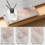 Diatomite Shelf Kitchen Sink Storage Absorbent Mat Bathroom Washstand Quick Drying Coaster - Image 4