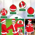 Children Christmas Performance Role Play Costume - Image 4
