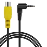 2pcs Stereo Four Section to RCA Female Car Navigation Video Cable - Image 2