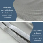 Diatomaceous Earth Water-absorbing Quick-drying Floor Mat Bathroom Non-slip Diatom Mud Soft Mat - Image 9