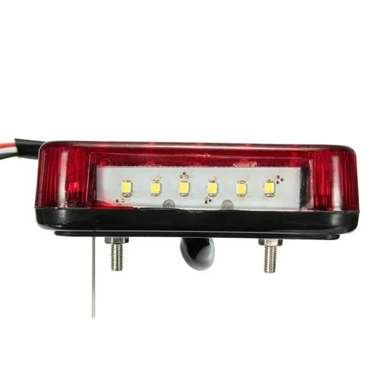 TBD06054474_2.webp Transparent Shell Square Trailer LED Brake Tail Light - Image 3