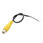 2pcs Car Single AV Audio Cable Lotus Connector RCA Stereo Wire With Shield - Image 2