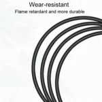 2pcs Car Single AV Audio Cable Lotus Connector RCA Stereo Wire With Shield - Image 4