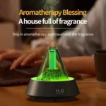 80ml Volcanic Lava Aromatherapy Humidifier With Colorful Lights USB Plug Power - Image 3