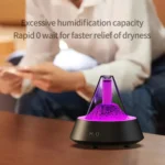 80ml Volcanic Lava Aromatherapy Humidifier With Colorful Lights USB Plug Power - Image 4