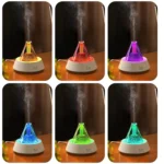 80ml Volcanic Lava Aromatherapy Humidifier With Colorful Lights USB Plug Power - Image 5
