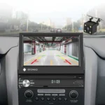 7-Inch Single Din Android 10.0 Carplay Screen With GPS Navigation/Bluetooth/Mirror Link/DVR Input - Image 2
