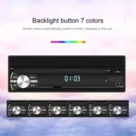 7-Inch Single Din Android 10.0 Carplay Screen With GPS Navigation/Bluetooth/Mirror Link/DVR Input - Image 12