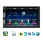 7-inch Double Din Car MP5 Player Support CarPlay/Android Auto/Mirror Link/Bluetooth
