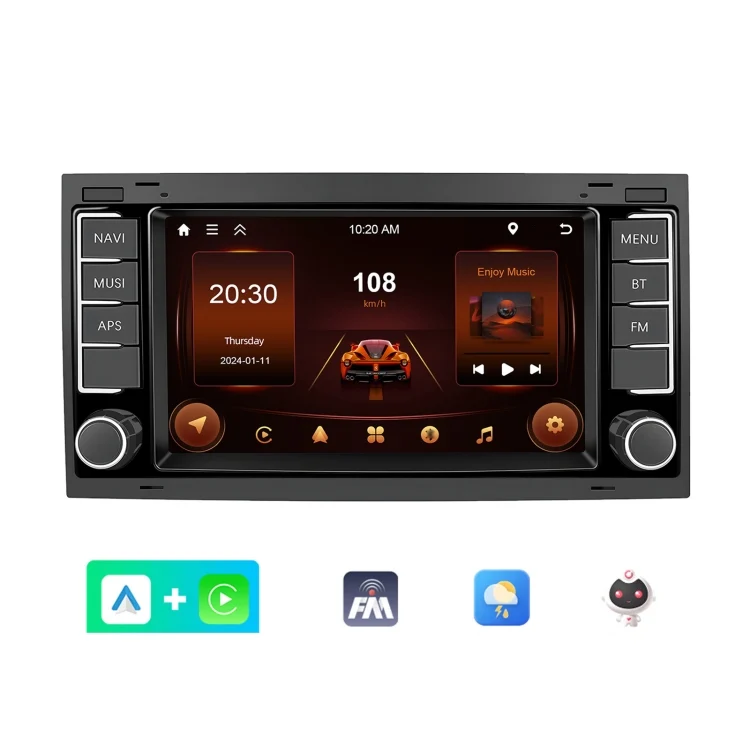 TBD0605449501.webp For Volkswagen Touareg 7-Inch Car WiFi Player Android 13 System Support CarPlay/Android Auto - Image 1