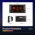 For Volkswagen Touareg 7-Inch Car WiFi Player Android 13 System Support CarPlay/Android Auto - Image 16