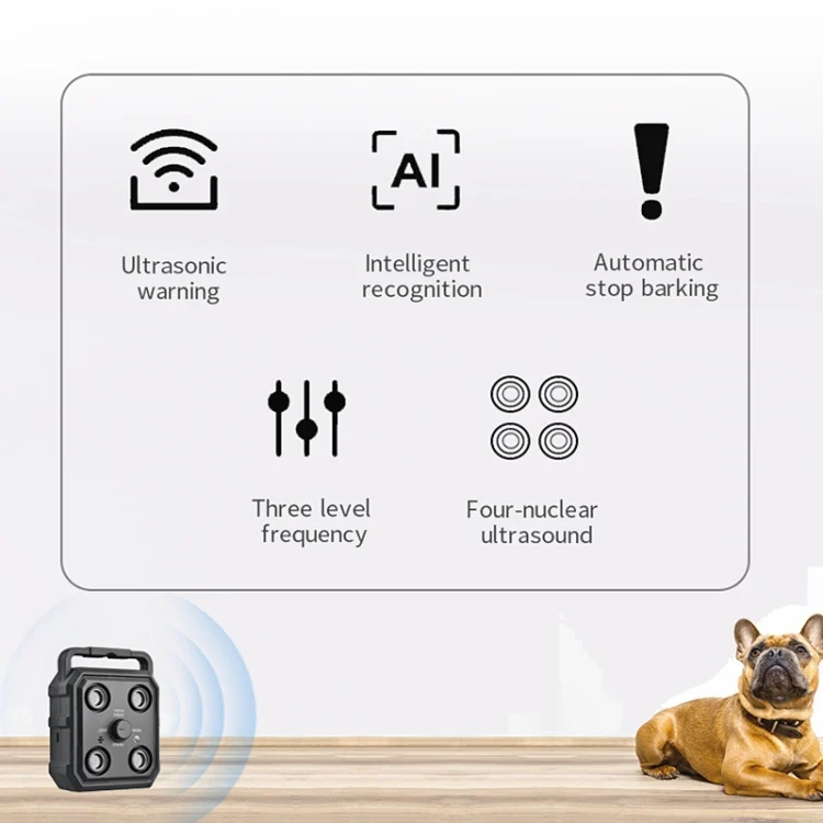 TBD06054499_B4.webp AI Intelligent Recognition Ultrasonic Bark Stopper Portable Dog Training Device Repellent - Image 5