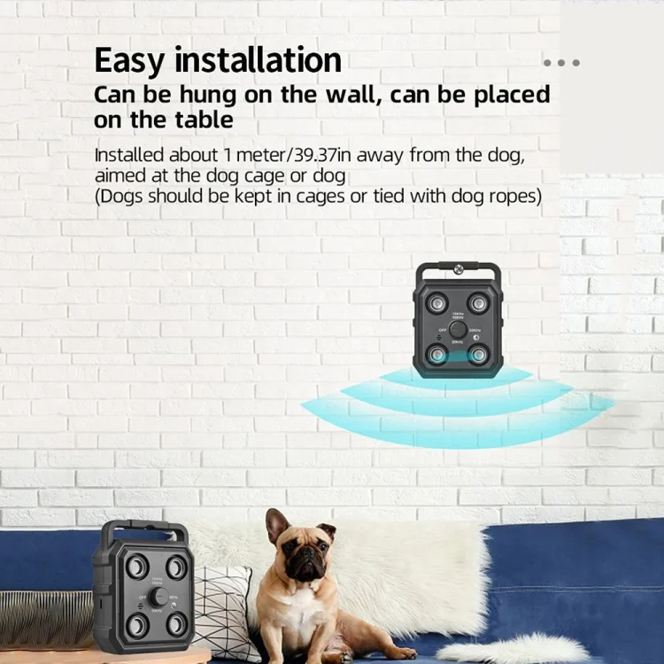 TBD06054499_B9.webp AI Intelligent Recognition Ultrasonic Bark Stopper Portable Dog Training Device Repellent - Image 10