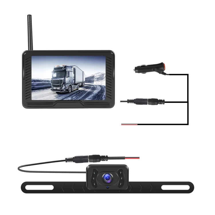 4.3-inch Car Reversing Camera & Monitor Set Rear View Dash Cam
