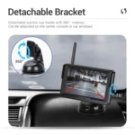 4.3-inch Car Reversing Camera & Monitor Set Rear View Dash Cam - Image 6