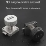 Home Cabinet Desk Drawer Combination Lock Lockers File Security Latches - Image 6