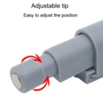 Home Cabinet Door No Pull Handle Thick And Short Magnetic Bouncer - Image 4