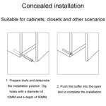 3pcs Cabinet Door Bouncing Anti-Collision Mute Cushion Damper - Image 7