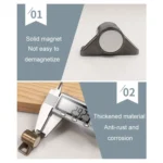 Household Cabinet Door Magnetic Suction Buckle Bumper Ball Adhesive Coupler - Image 4