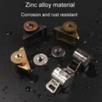 Household Cabinet Door Magnetic Suction Buckle Bumper Ball Adhesive Coupler - Image 7