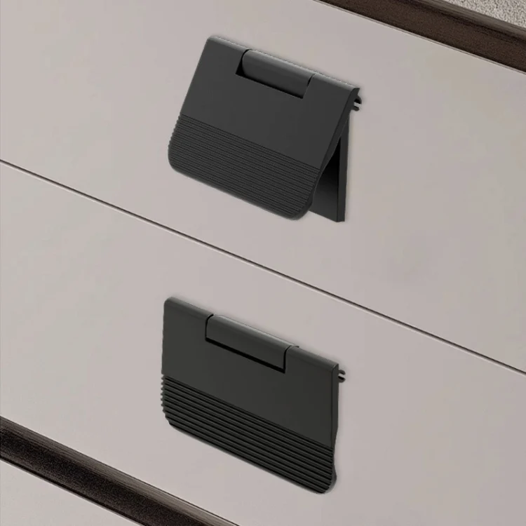TBD06054535_B5.webp Invisible Simple Drawer Exposed Mounted Concealed Button Flip Flop Handle - Image 6