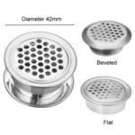 35mm Furniture Cabinet Cooling Stainless Steel Double Sided Ventilation Hole Decorative Cover - Image 2