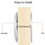 35mm Furniture Cabinet Cooling Stainless Steel Double Sided Ventilation Hole Decorative Cover - Image 3