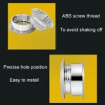 35mm Furniture Cabinet Cooling Stainless Steel Double Sided Ventilation Hole Decorative Cover - Image 7