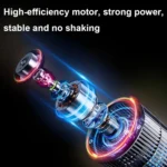 Multifunctional Kitchen Seasoning Electric Grinder Adjustable Coarse and Fine Pepper Grinder - Image 8