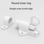 Solid Aluminum Alloy Plane Shape Spring Automatic Rebound Latch - Image 5