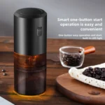 USB Rechargeable Adjustable Coarse and Fine Household Portable Electric Coffee Bean Grinder - Image 7