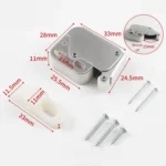 2pcs Household Thickened Closet Cabinet Door Latch - Image 10