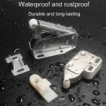 2pcs Household Thickened Closet Cabinet Door Latch - Image 5