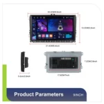 For Volkswagen 4+64G Multimedia Player Android 13 System - Image 15