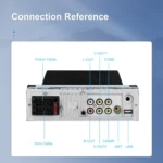 5-inch Single Din Car Multimedia Player Supports Mirror Link/Steering Wheel Control - Image 11