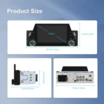 5-inch Single Din Car Multimedia Player Supports Mirror Link/Steering Wheel Control - Image 12