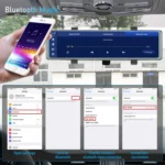 11.26 Inch 2-Split Streaming Media Rearview Mirror Front And Rear Dual Camera Recorder - Image 11