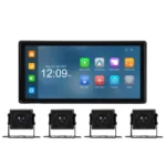 10.36-Inch Car Central Control Smart Player With 4-Way Camera