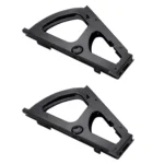 1pair Concealed Shoe Rack Cold Rolled Steel Flap Mounting Fittings