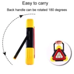 Car Traffic Warning Sign Vehicle Reflective Tripod Emergency Light - Image 4