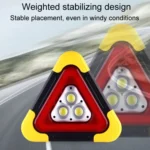 Car Traffic Warning Sign Vehicle Reflective Tripod Emergency Light - Image 6