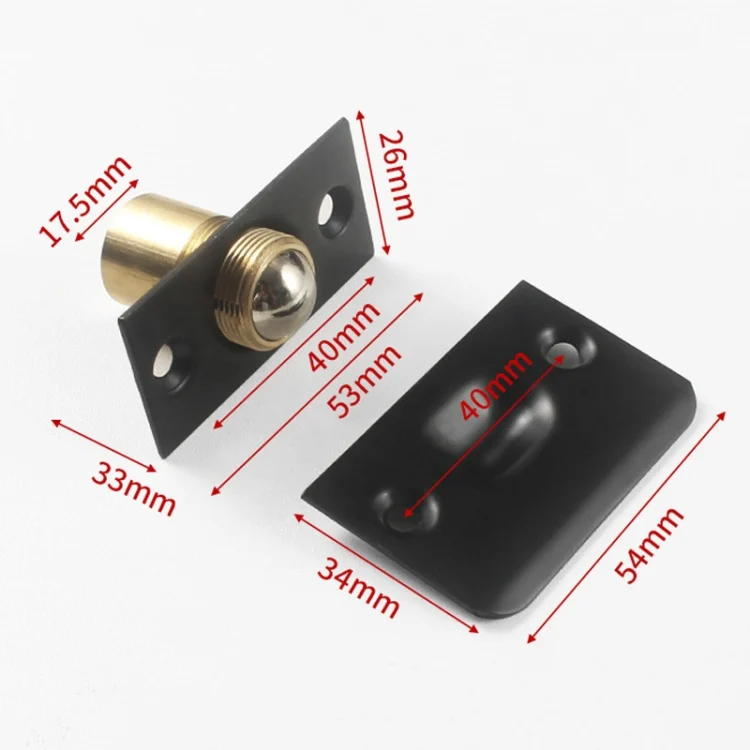 TBD06054597_B2.webp Household Stainless Steel And Copper Door Bumbler Lock - Image 3